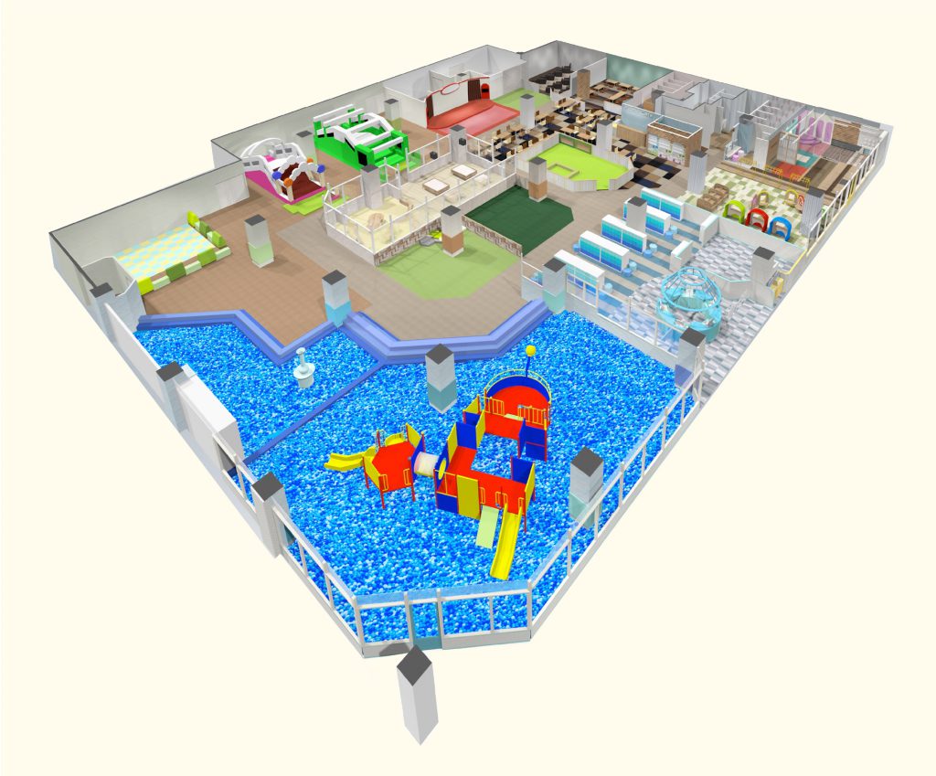 エコール和泉中央の鳥観図