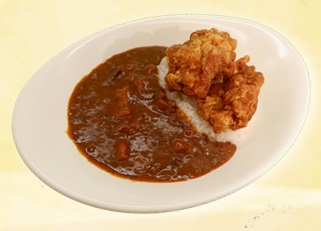 唐揚げカレー